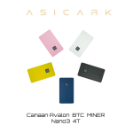 Canaan Avalon Nano3 4T(SHA256 | BTC)-ASICARK