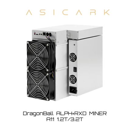 DragonBall A11 1.2T/3.2T（Black3+SHA512256d | ALPH+RXD）-ASICARK