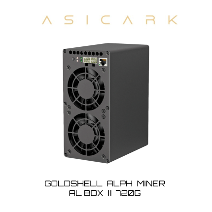 GlodShell AL Box Ⅱ 720G（Black3 | ALPH）-ASICARK