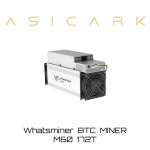 MicroBT Whatsminer M60 172T（SHA256 | BTC）-ASICARK