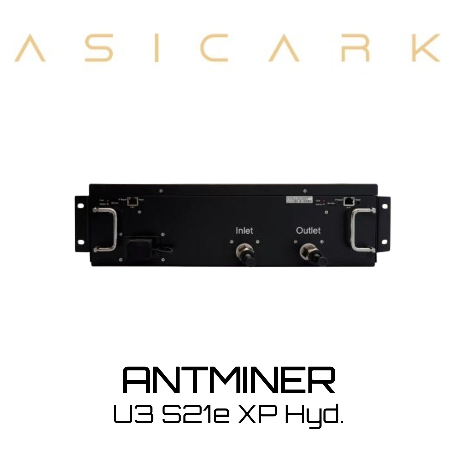 U3S21e XP Hyd The ANTMINER U3S21e XP Hyd 860T water-cooled Bitcoin miner ensures the stable operation of its 860T high hash rate through an efficient hydro cooling system.