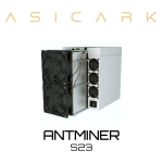 The ANTMINER S23 is an air-cooled Bitcoin miner equipped with a multi-fan cooling system, designed for professional BTC mining.