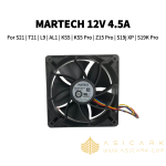 Antminer MARTECH 12V 4.5A 7200RPM Miner Fans | ASICARK