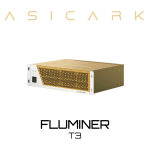 The FLUMINER T3 Bitcoin miner operates at a low noise level of 45 dB, designed for home use to balance mining efficiency with a quiet experience.