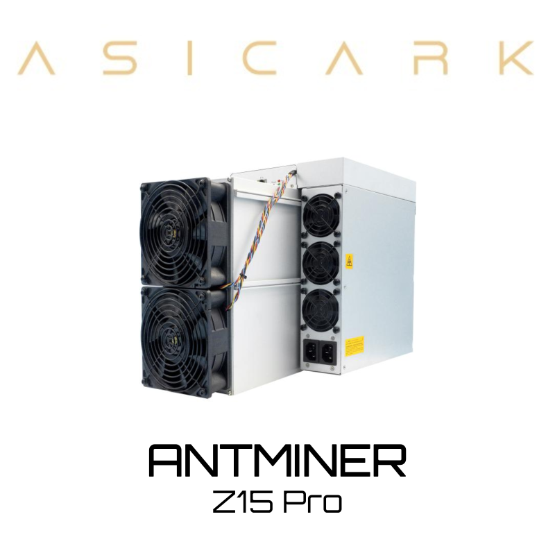 The Antminer Z15 Pro 840K is a professional mining rig designed for Zcash (ZEC), delivering the highest hashrate of 840 KSol/s for ZEC mining.