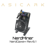 NerdMiner NerdQaxe++ Rev6.1 6T(SHA256 | BTC)-ASICARK