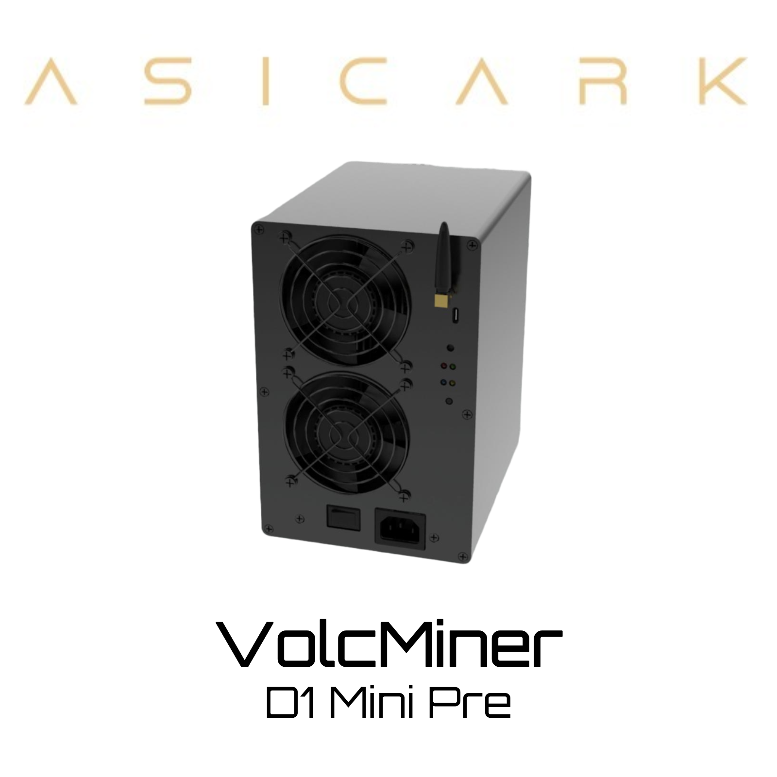 火山D1 Mini Pre Volcminer D1 Mini Pre 2.2G(Scrypt | LTC+DOGE+BEL+LKY+PEP+JKC+DINGO+SHIC)-ASICARK - Image 1