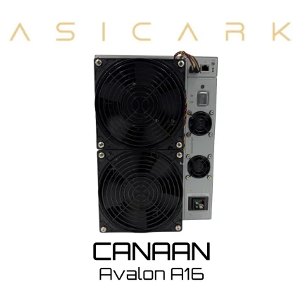 Canaan Avalon A16 282T SHA-256 Bitcoin miner for BTC BCH and BSV mining