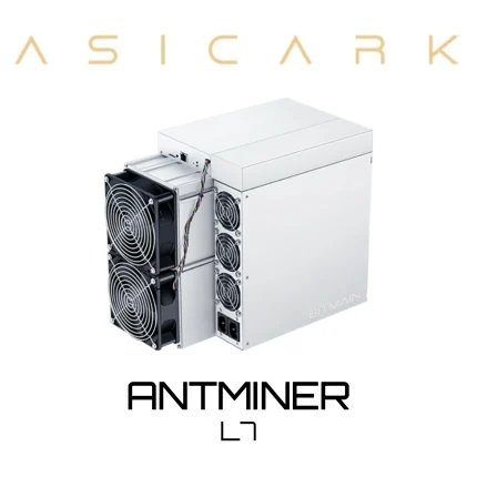 BITMAIN Antminer L7 ASIC miner image for LTC+DOGE+BELLS+JKC+LKY+PEP mining, Scrypt cryptocurrency mining machine