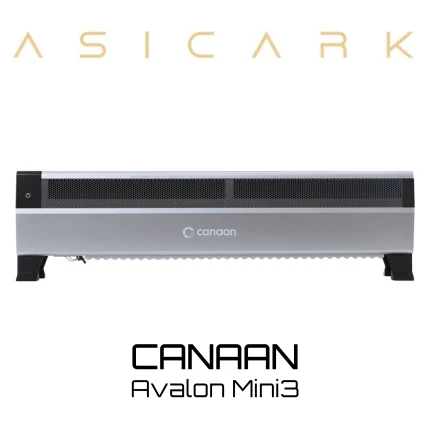 CANAAN Avalon Mini3 37.5T SHA-256 home Bitcoin miner for BTC BCH and BSV mining