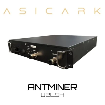 BITMAIN Antminer 2UL9H ASIC miner image for LTC+DOGE+BELLS+JKC+LKY+PEP mining, Scrypt cryptocurrency mining machine