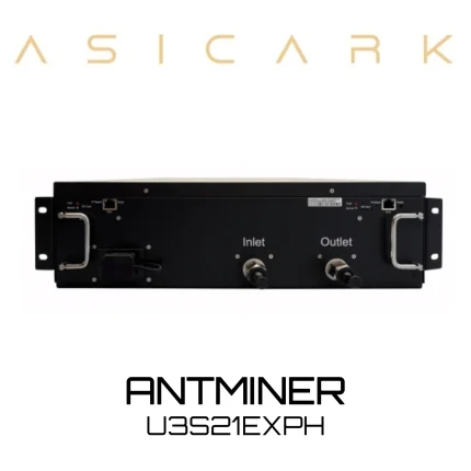 BITMAIN Antminer 3US21EXPH ASIC miner image for BTC, BCH, and BSV mining, SHA-256 cryptocurrency mining machine
