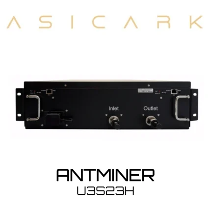 BITMAIN Antminer 3US23H ASIC miner image for BTC, BCH, and BSV mining, SHA-256 cryptocurrency mining machine