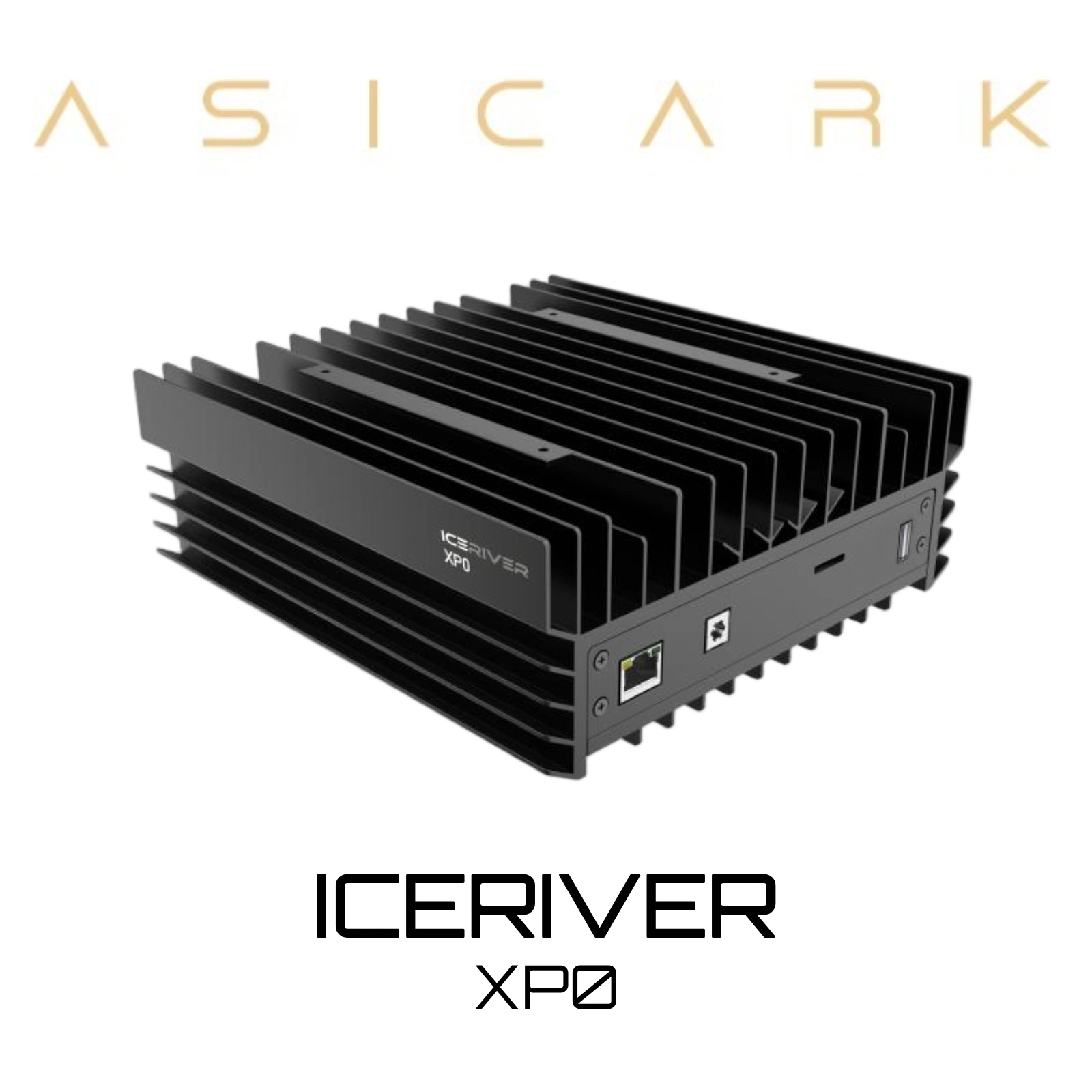 ICERIVER XP0 150G Home XPHash Miner ICERIVER XP0 150G compact XPHash home miner with low-power air-cooled design